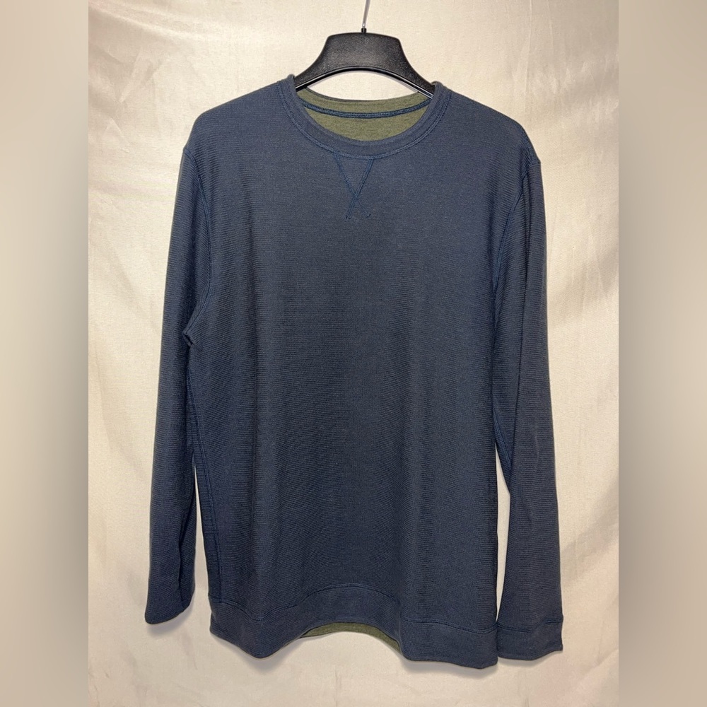 Navy/Green reversible thermal